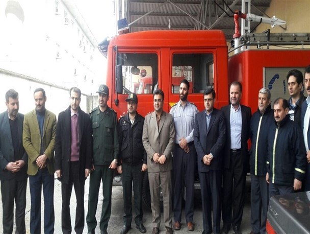 دیدار مسئولین شهرستان شفت با پرنسل سازمان آتش نشانی شفت + تصاویر