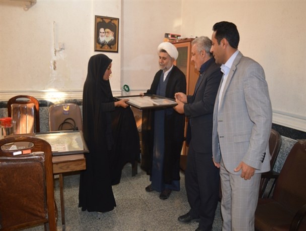 از رابطین خواهر کانون های مساجد بهمئی تجلیل شد+تصاویر