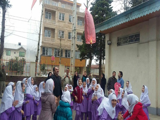 کودکان سیاهکلی روز هوای پاک را جشن گرفتند + گزارش تصویری