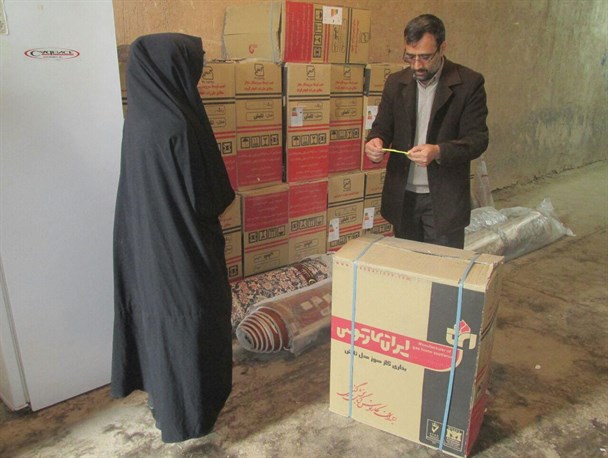 توزیع 230 وسیله گرمایشی بین نیازمندان رشتخواری