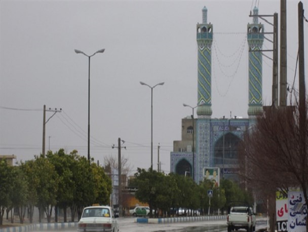 نخستین بارش زمستانی در نی ریز