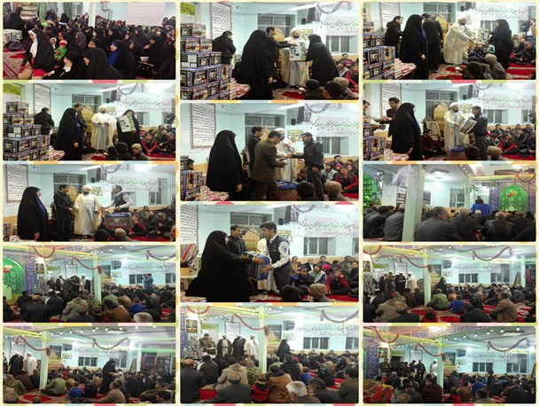 برگزاری جشن ولادت حضرت زینب کبری (س) با تجلیل از پرستاران و نام های زینب در رابر /تصاویر