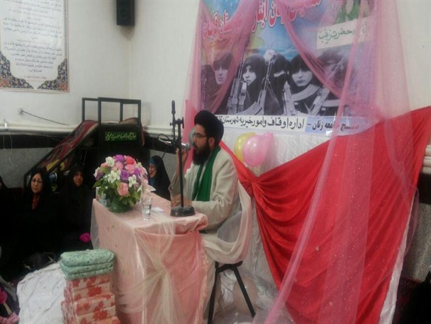 حضرت زینب (س) اسوه "عفت " ، " ایثار" ، "مجاهدت " و تقوای الهی است