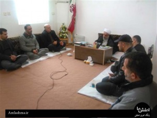 دیدار روسای هیئات ورزشی با امام جمعه املش
