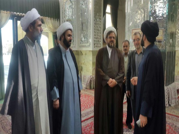 تصاویر/ بازدید مدیرکل اداره اوقاف استان یزد و تهران از بقاع متبرکه اردکان