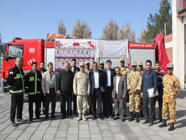 اختتامیه مسابقات فوتسال جام شهدای آتش نشان حادثه پلاسکو در گنبدکاووس/تصاویر