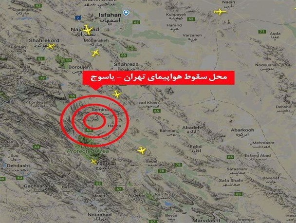 پشت پرده علت سقوط هواپیمایی تهران ـ یاسوج