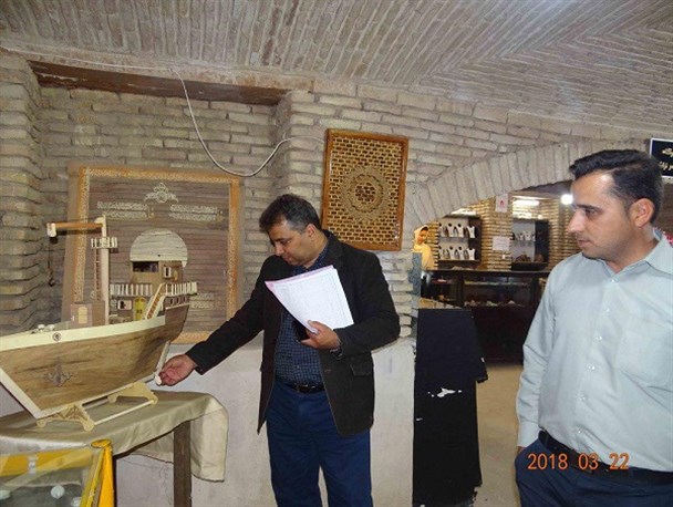 حضور بازرس ستاد اجرائی خدمات سفر در نی ریز