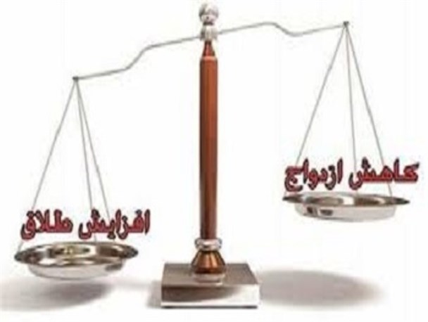 کاهش ازدواج و افزایش طلاق در 11 ماهه سال 97 در یزد