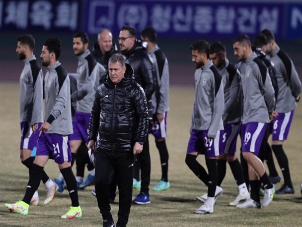 انتخابی جام جهانی فوتبال| آخرین تمرین تیم ملی با حضور تمامی نفرات/ 64 هزار تماشاگر در ورزشگاه سئول