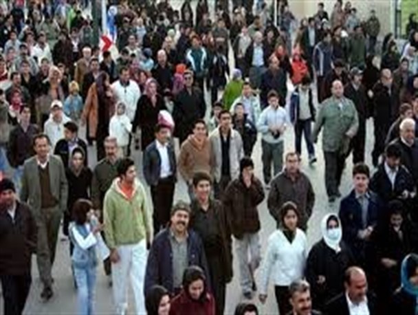 پیاده روی عمومی در بجنورد
