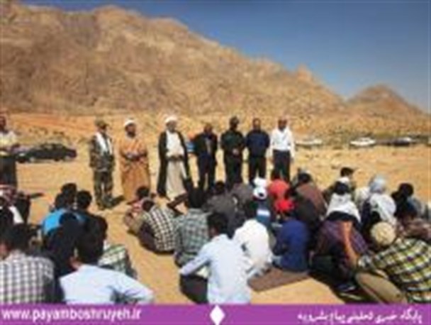 اردوی عملی درس آمادگی دفاعی دانش آموزان در بشرویه برگزار شد