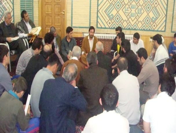 اعتکاف دانشجویان در مسجد محمدیه اردبیل