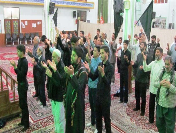 آیین معنوی اعتکاف در مسجد ساباط بجستان