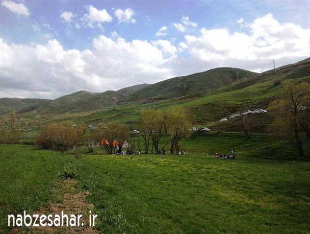طبیعت زیبای بهاری خرمدره