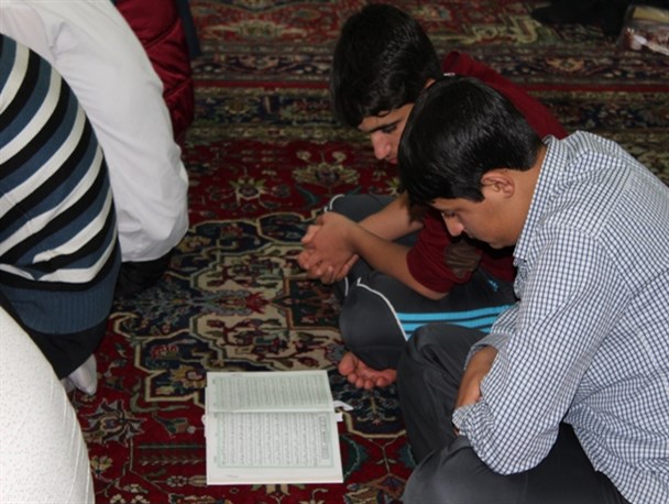 مراسم معنوی اعتکاف در چالدران / تصاویر