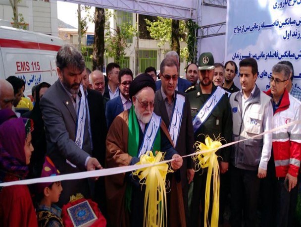 نمایشگاه هفته سلامت مینودشت افتتاح شد + تصاویر