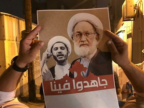 تظاهرات مردم بحرین در حمایت از شیخ «علی سلمان»+تصاویر