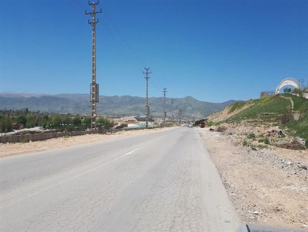 سرعت گیر های نامرئی بلای جان کمربندی ساحلی یاسوج+تصاویر