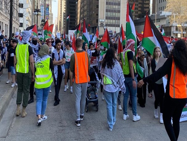 تظاهرات ضد صهیونیستی در بزرگ‌ترین کشور حامی رژیم صهیونیستی