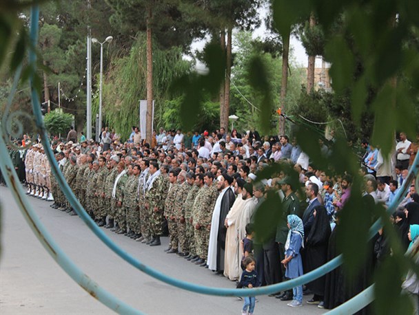 مراسم بزرگداشت سالروز آزادسازی خرمشهر در خلیل‌آباد + تصاویر