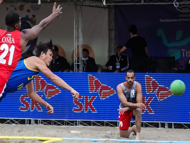 هندبال ساحلی قهرمانی جهان| پیروزی ساحلی بازان ایران در یک رقابت نفسگیر