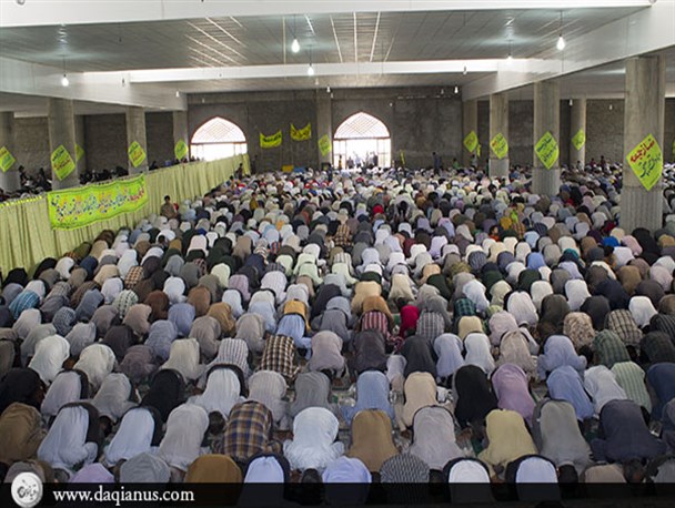 آخرین نماز جمعه رمضان ۱۴۳۵ جیرفت از دریچه دوربین
