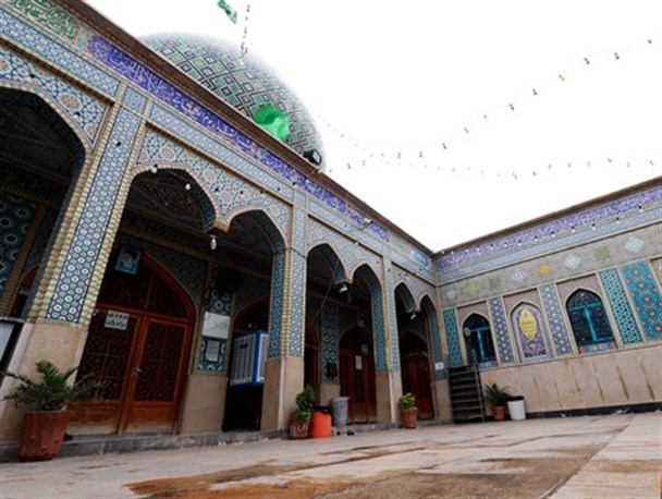 قدمگاه حضرت ابوالفضل(ع) در شیراز+تصاویر