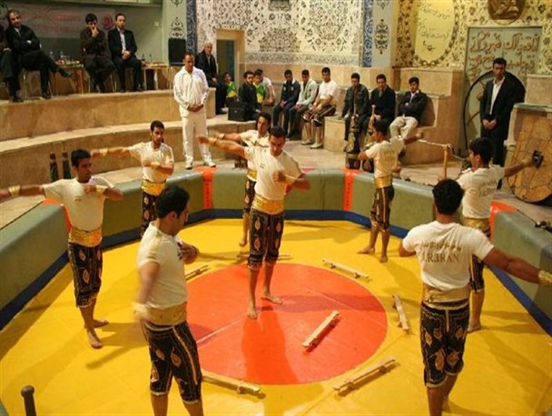 جشنواره ورزش زورخانه ای در زندان مرکزی قزوین برگزار شد