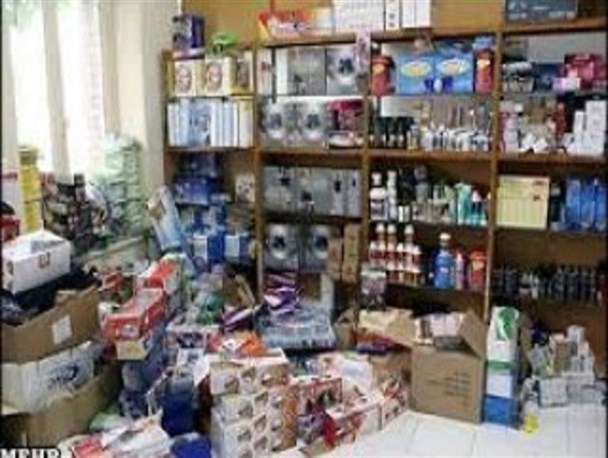 کشف 1.3 میلیاردی لوازم آرایشی و بهداشتی قاچاق در ساری