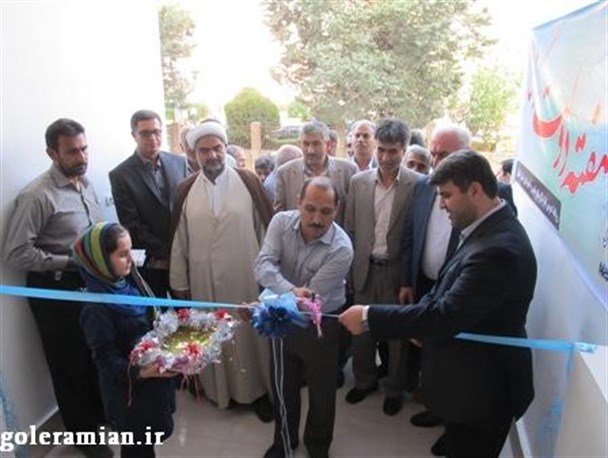 افتتاح ساختمان اداره منابع طبیعی رامیان+تصاویر
