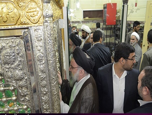 آیت الله سید احمد خاتمی در پاسارگاد