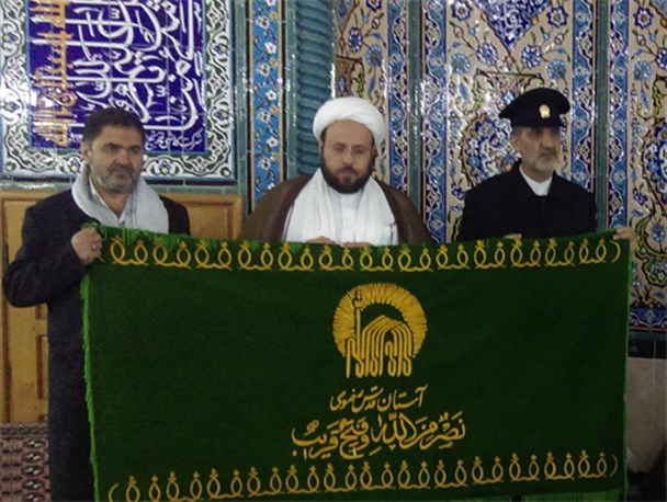 استقبال بی نظیر مردم ولایتمدار شهرستان رضوانشهر از کاروان خادمین حرم امام رضا(ع)