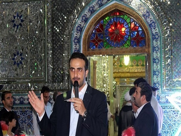 مراسم مولودی خوانی امام رضا (ع) در حرم مطهر برادر بزرگوارش برگزار شد + تصاویر