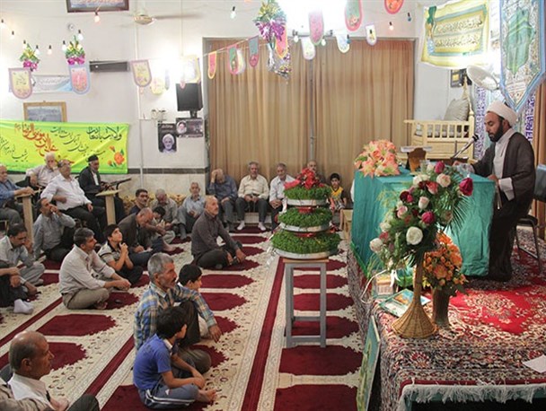 جشن میلاد امام رضا (ع) در تیران/ تصاویر