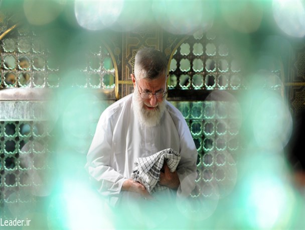 طرح/ آقا در حرم آقا
