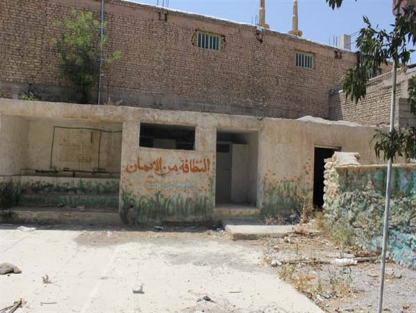 عرصه مسجد جامع سوریان بوانات در شان یک اثر تاریخی نیست