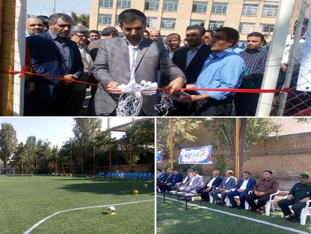 بهره برداری و کلنگ زنی ۵ طرح عمرانی، ورزشی و خدماتی در میاندوآب