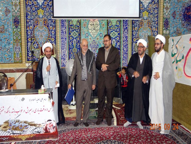 محفل رزمندگان شهر سین برگزار شد/ تصاویر