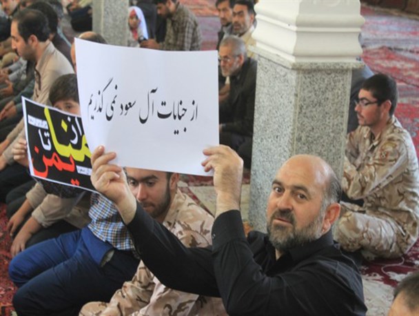 کمپین “از جنایات آل سعود نمی گذریم ” در شهرستان کلیبر