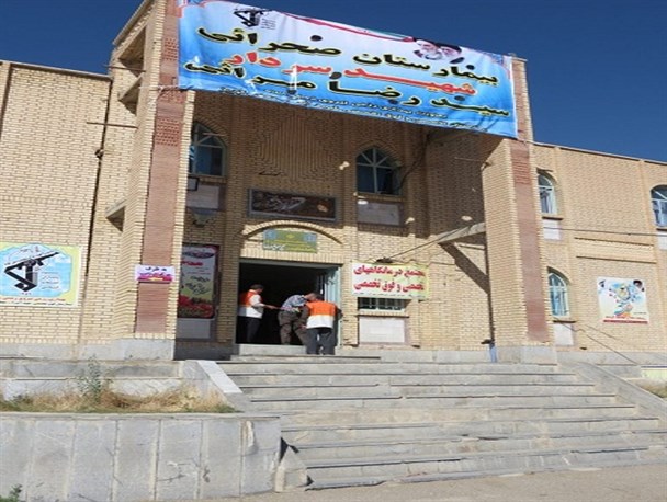 افتتاح بیمارستان صحرایی سردار شهید مراثی در بخش کرانی بیجار