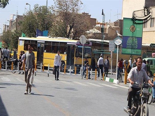 محدودیت تردد خودرو در خیابان آیت الله مرعشی نجفی + تصاویر