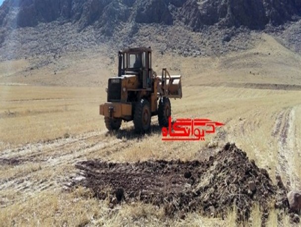 خلع ید بیش از چهار هکتار از اراضی ملی شهرستان هرسین