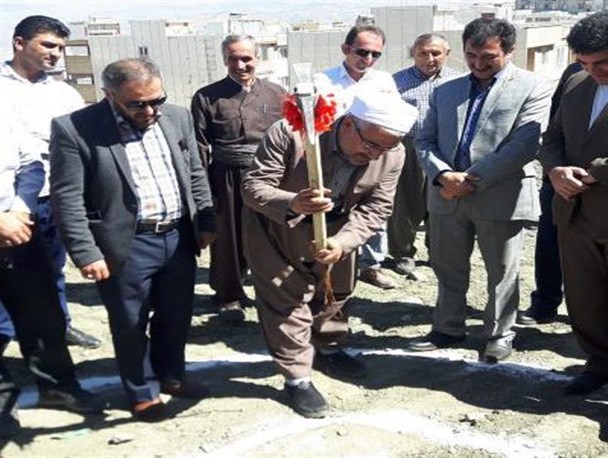 مدرسه ۱۲ کلاسه در سردشت کلنگ زنی شد