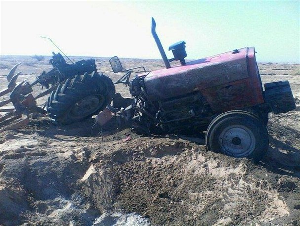 واژگونی تراکتور، مرگ راننده را در کمیجان رقم زد