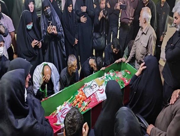 وداع با شهید مدافع امنیت «حسین تقی پور»