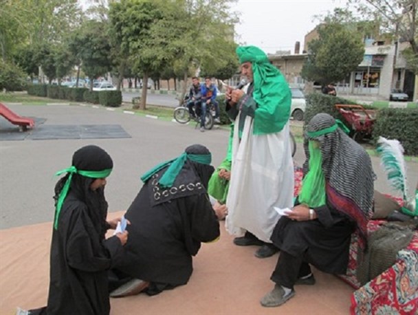 آیین تعزیه خوانی در تاکستان