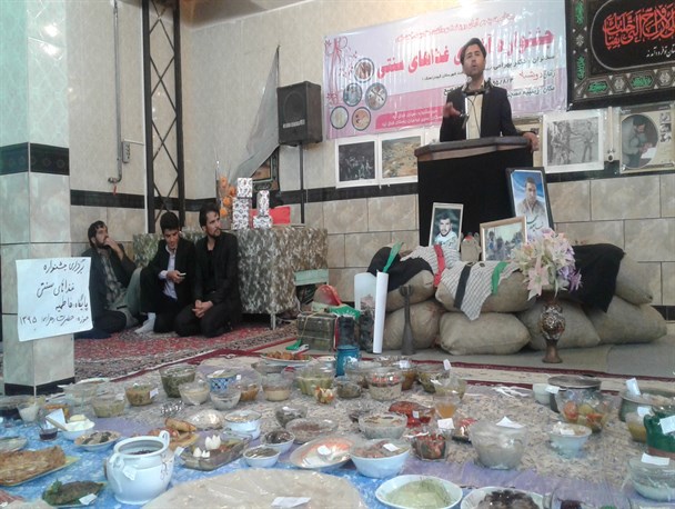جشنواره غذاهای ایرانی در روستای قباق تپه کبودراهنگ برگزار شد