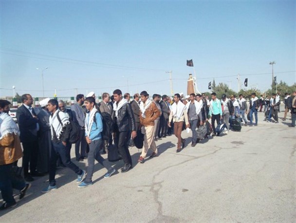 روحانیون علمداران کاروان های دانش آموزی راهیان نورشمال سیستان و بلوچستان