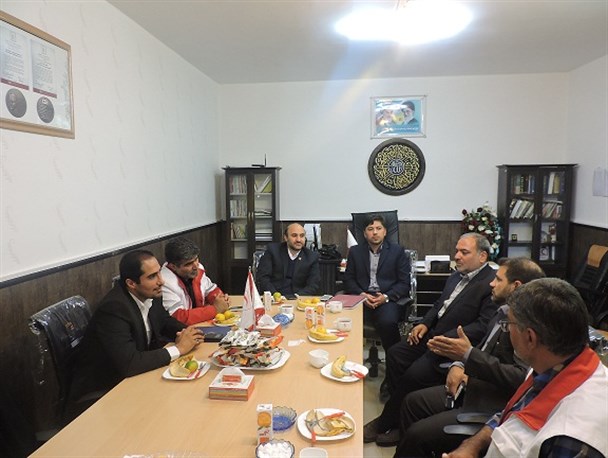 «محمد رضایی» رئیس جمعیت هلال‌احمر سرخس شد